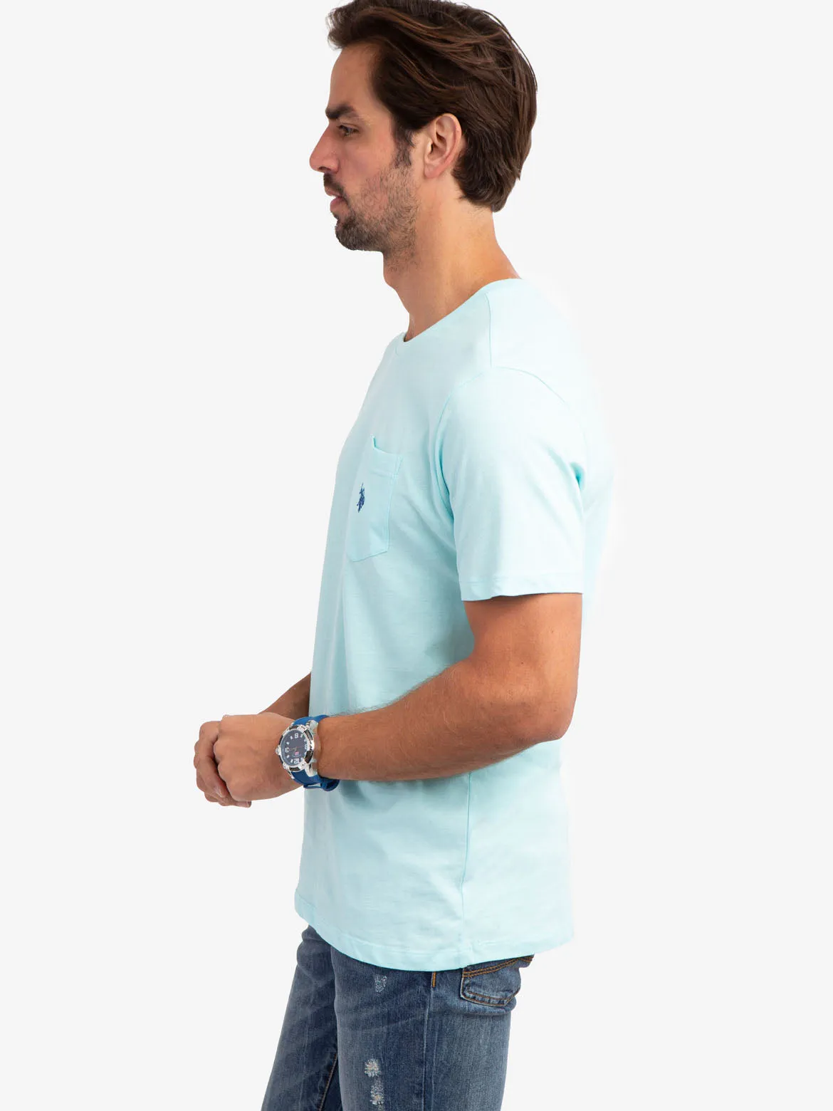 SMALL LOGO POCKET T-SHIRT sold by U.S. Polo Assn. product image thumbnail 5