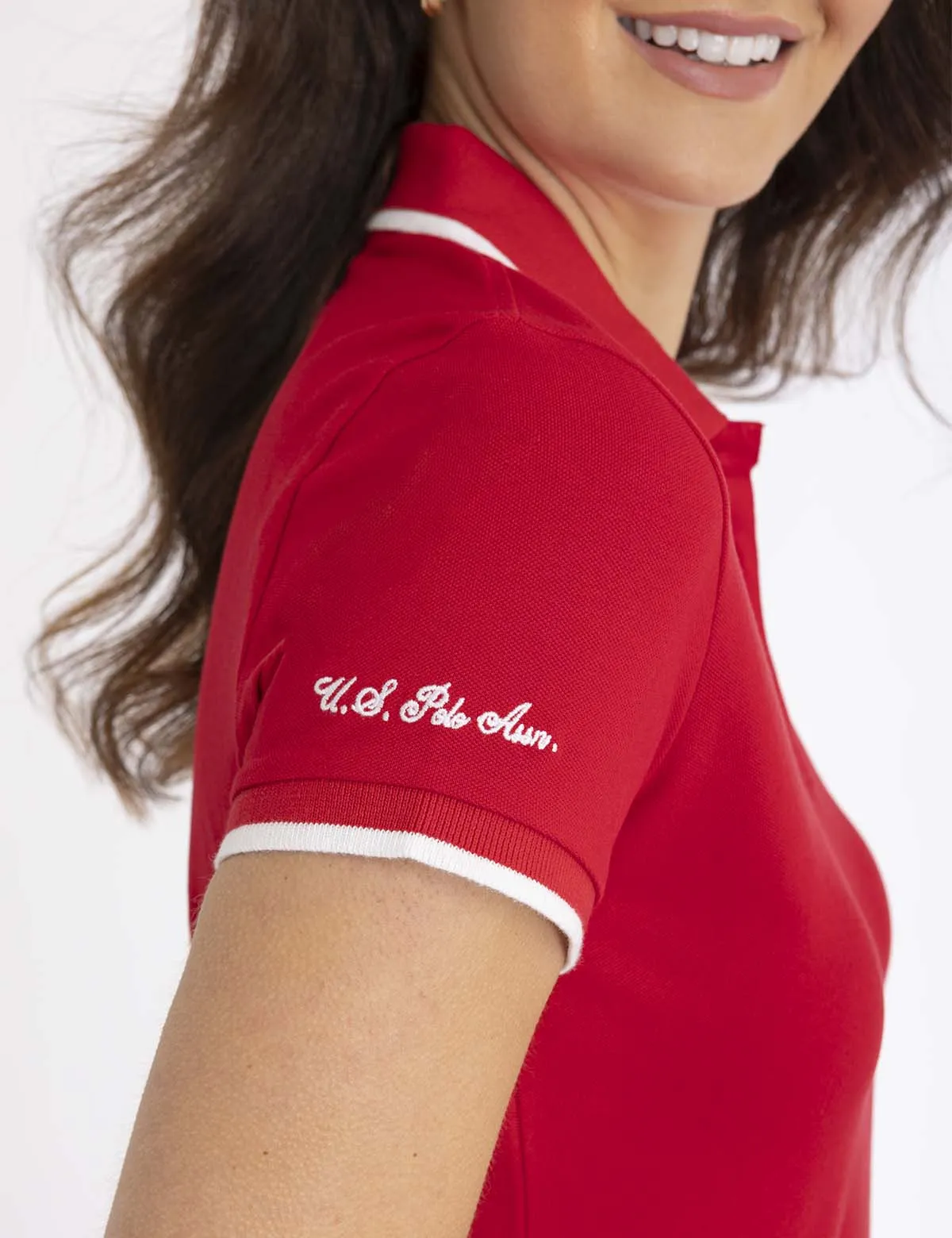 TIPPED SOLID POLO SHIRT sold by U.S. Polo Assn. product image thumbnail 2