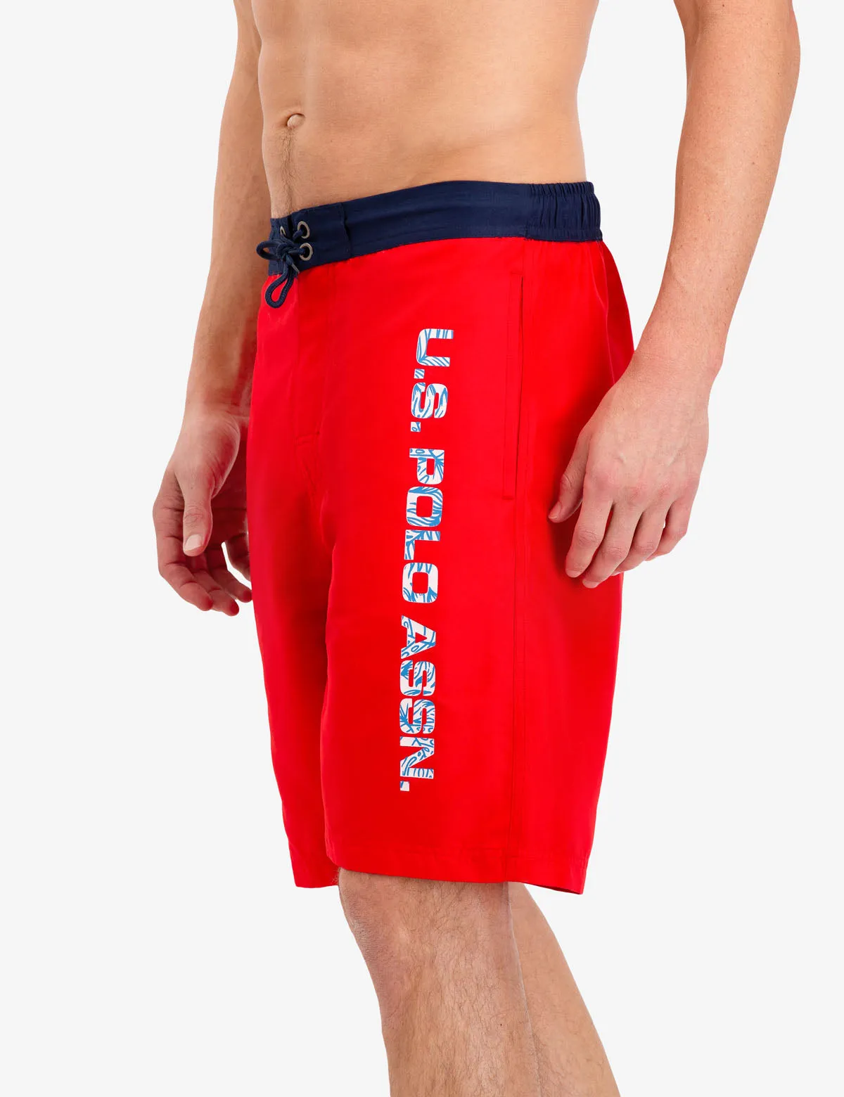 LOGO PRINT SWIM TRUNKS sold by U.S. Polo Assn. product image thumbnail 3