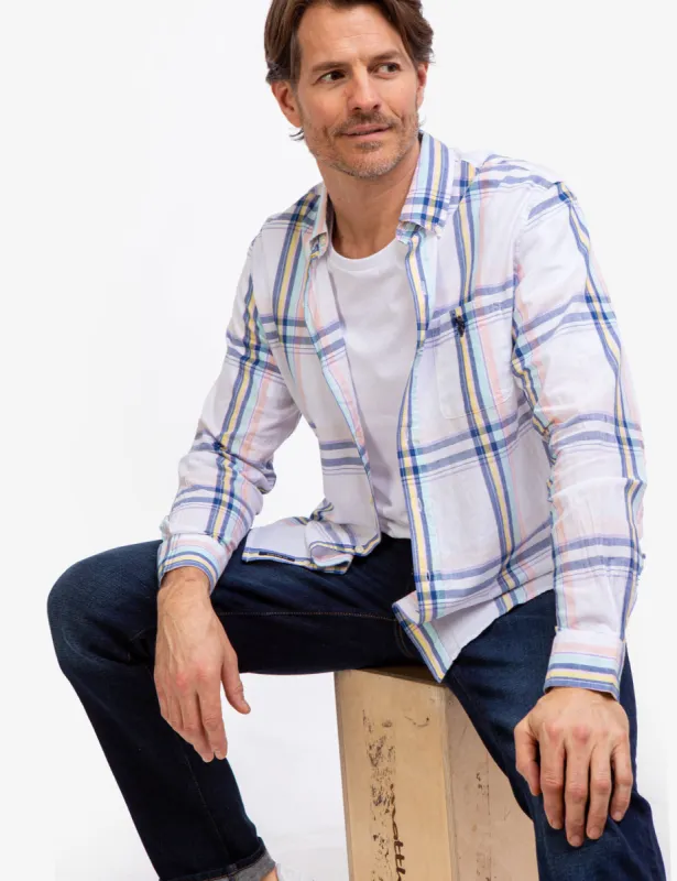 PLAID MADRAS LONG SLEEVE SHIRT sold by U.S. Polo Assn.
