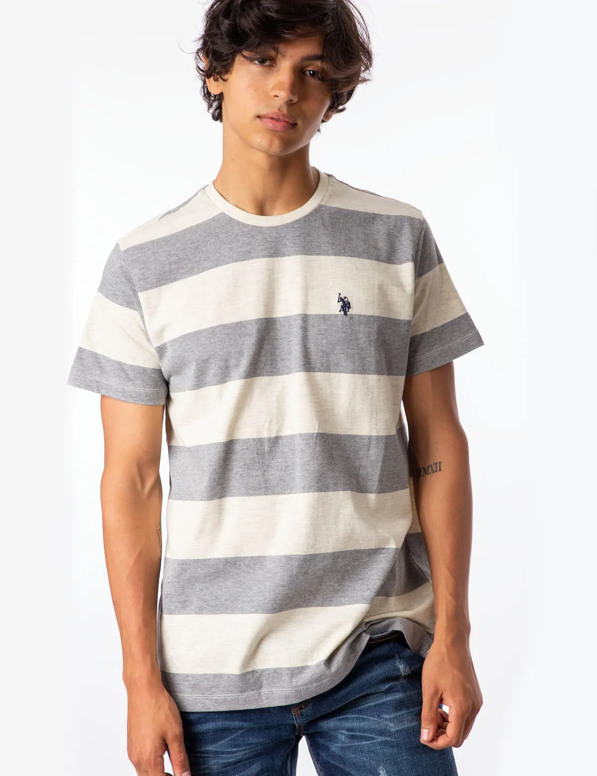 RUGBY STRIPED T-SHIRT sold by U.S. Polo Assn. product image thumbnail 5