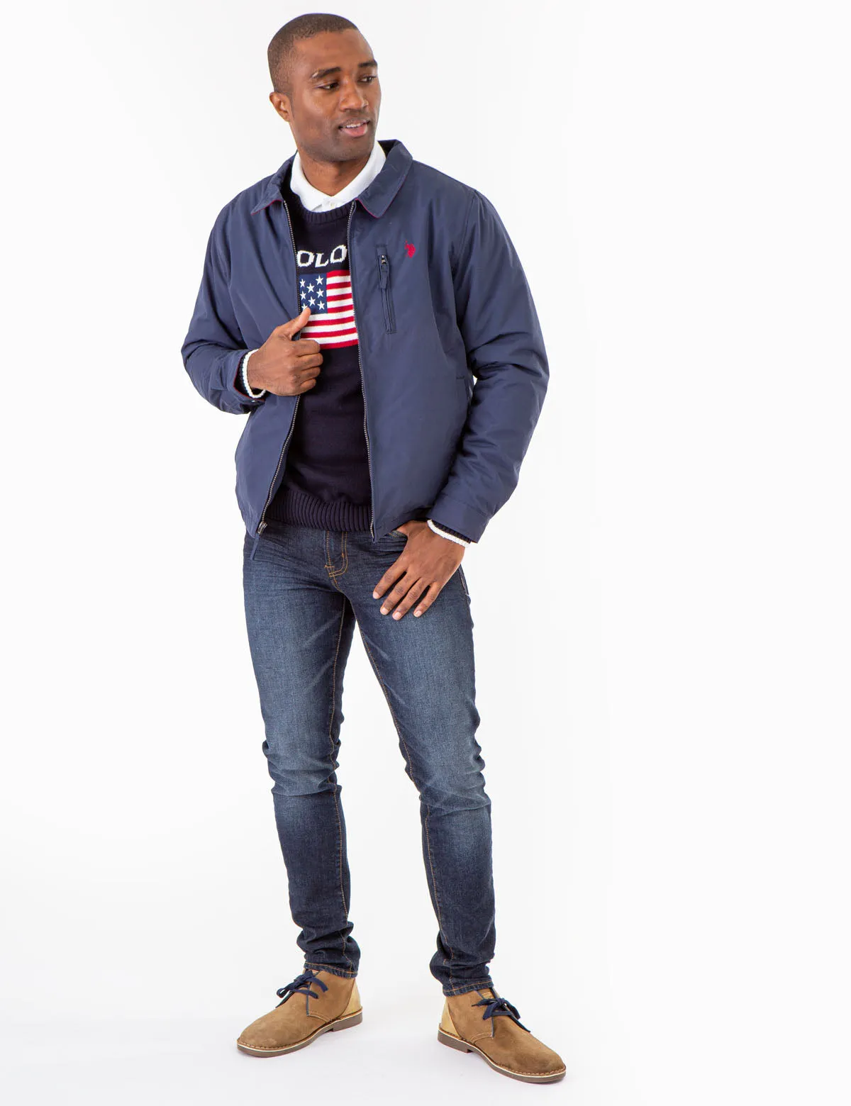 MICRO FLEECE GOLF JACKET sold by U.S. Polo Assn. product image thumbnail 2