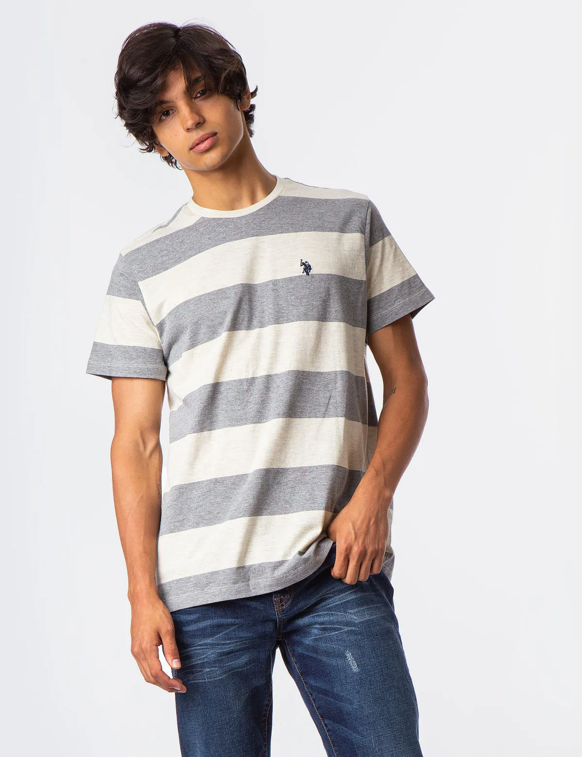 RUGBY STRIPED T-SHIRT sold by U.S. Polo Assn. product image thumbnail 3