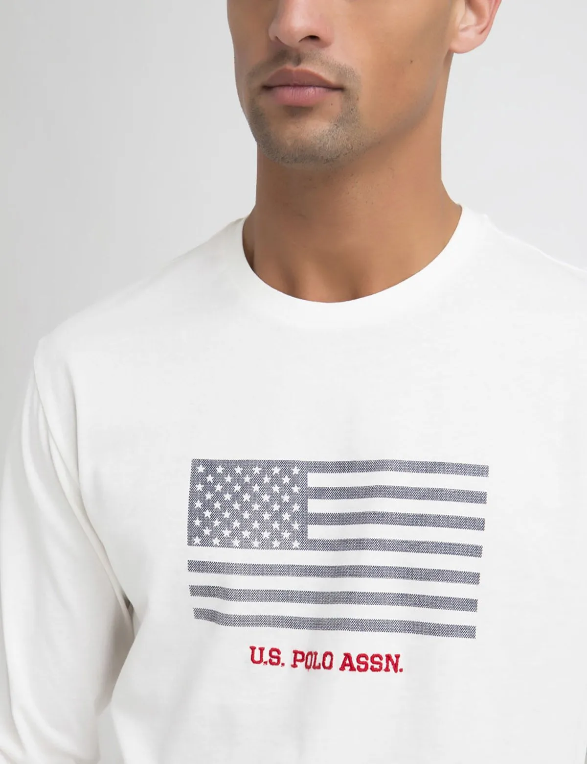 LONG SLEEVE FLAG T-SHIRT sold by U.S. Polo Assn. product image thumbnail 2