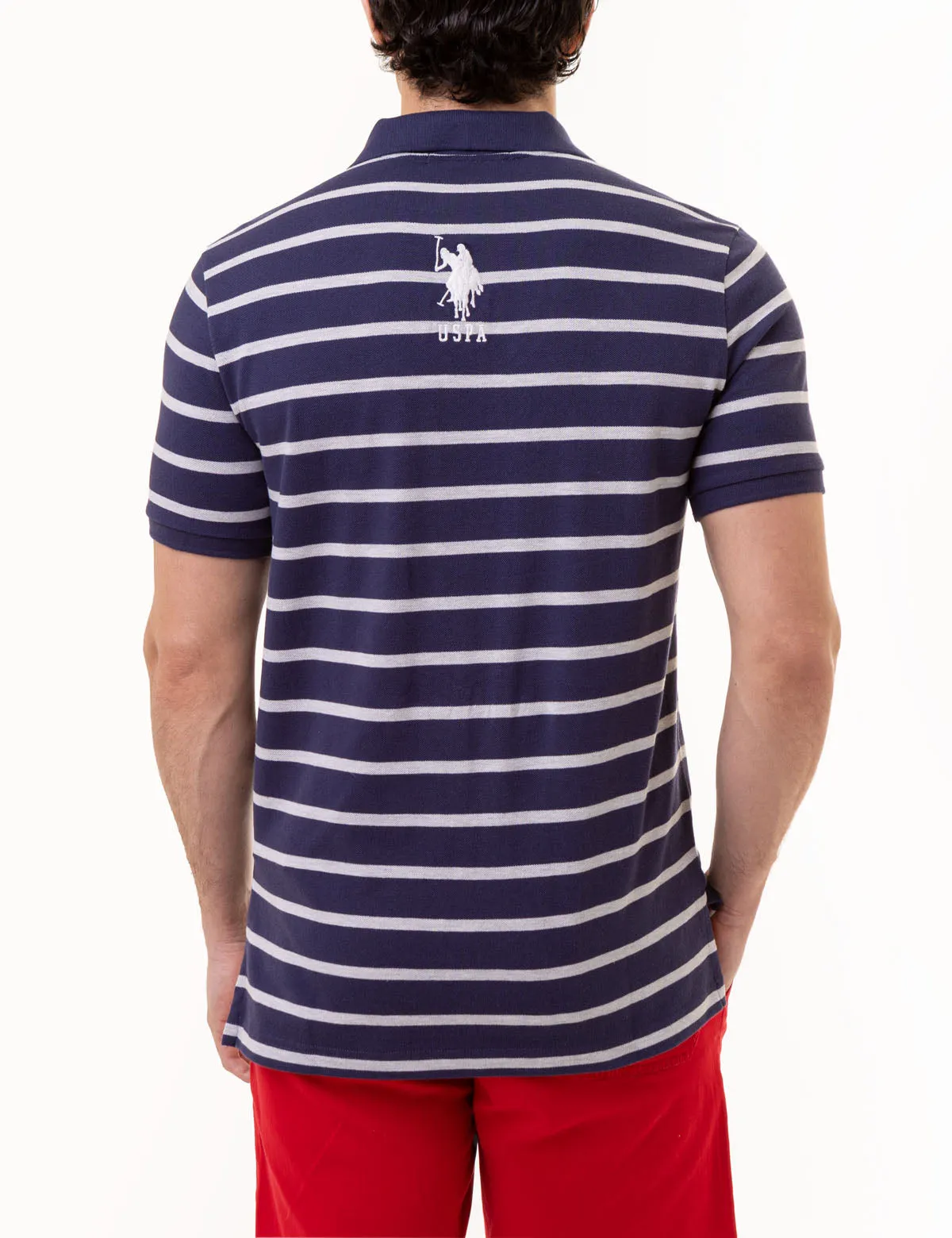 HORIZONTAL STRIPE PIQUE POLO SHIRT sold by U.S. Polo Assn. product image thumbnail 5