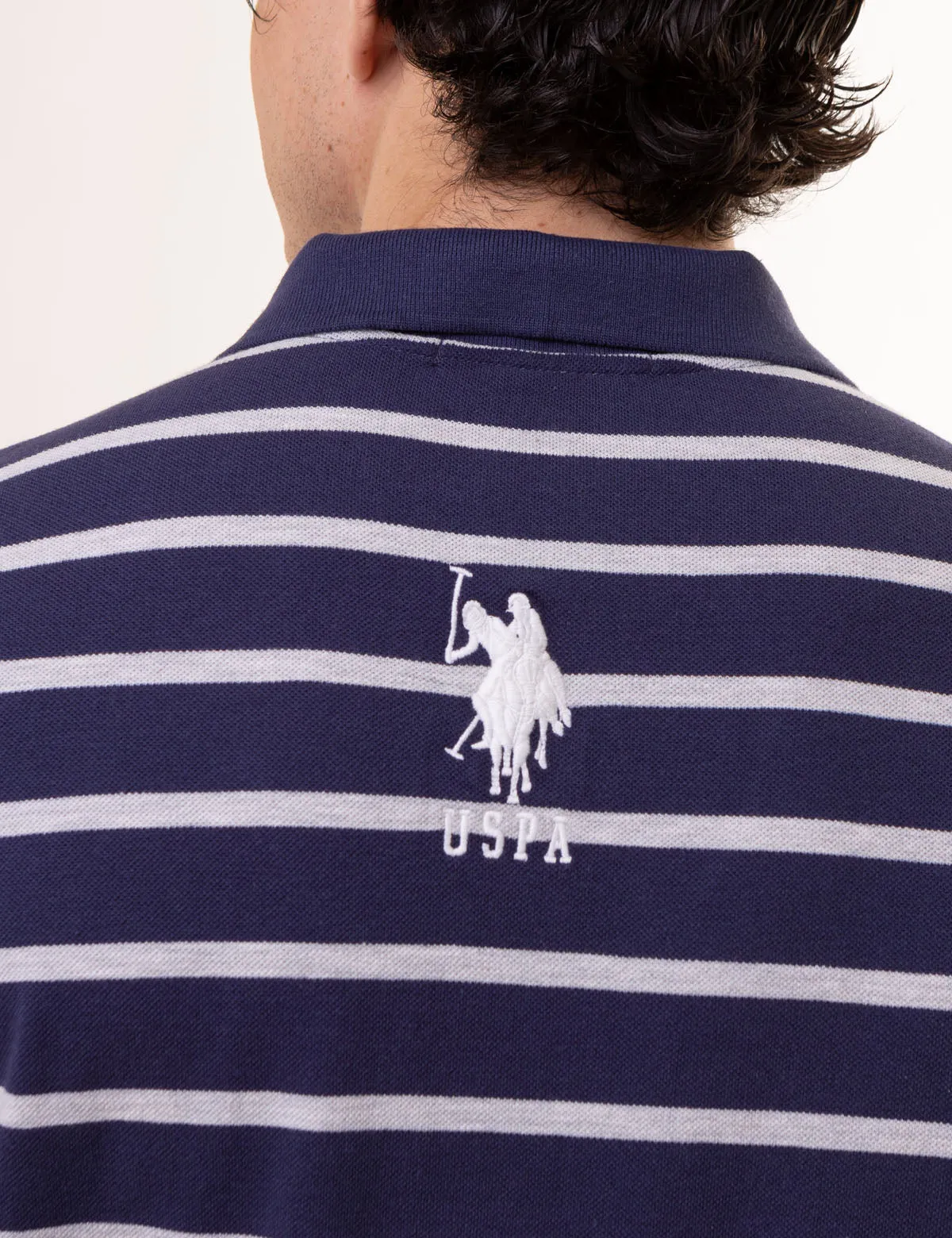 HORIZONTAL STRIPE PIQUE POLO SHIRT sold by U.S. Polo Assn. product image thumbnail 2
