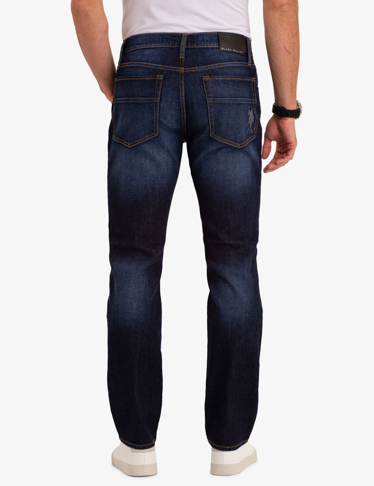 SLIM STRAIGHT JEANS sold by U.S. Polo Assn. product image thumbnail 3