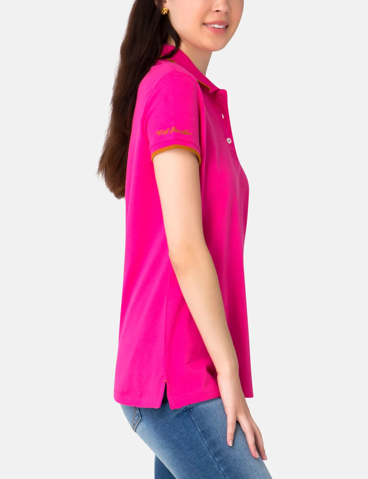 STRETCH SMALL LOGO TIPPED POLO SHIRT sold by U.S. Polo Assn. product image thumbnail 2