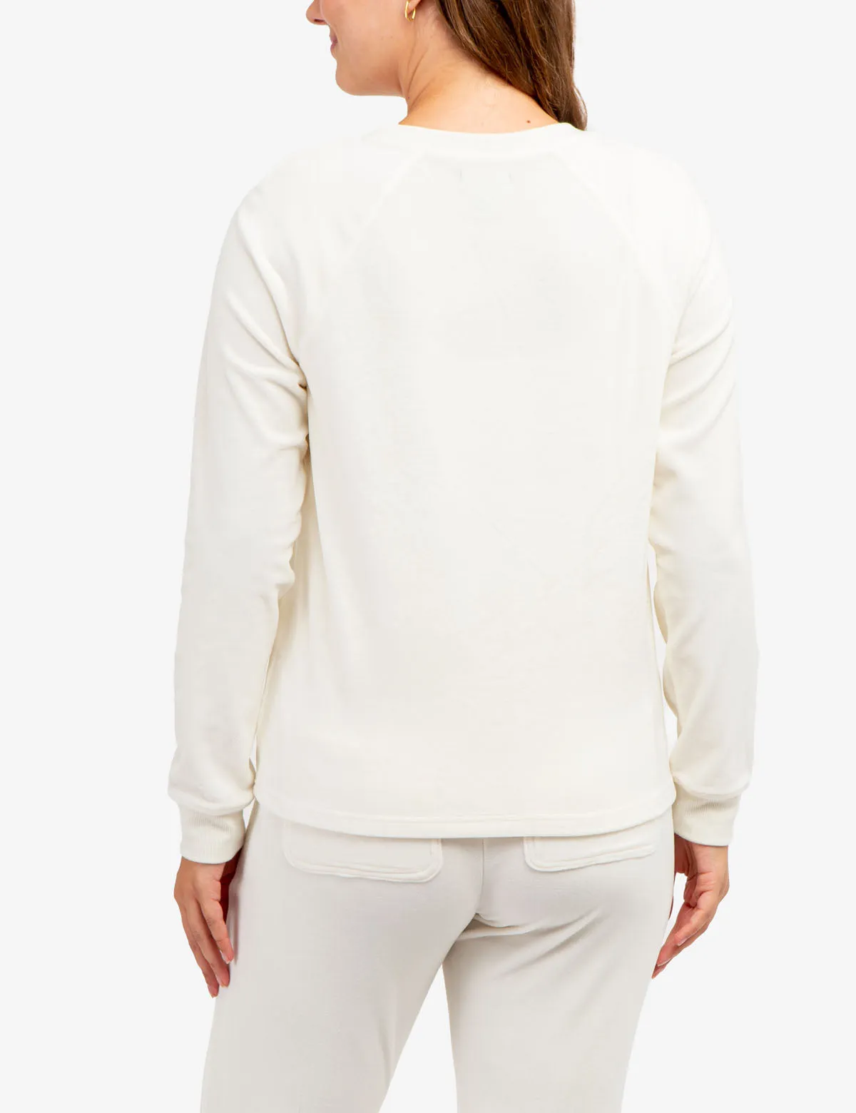 VELOUR LOGO CREW NECK PULLOVER sold by U.S. Polo Assn. product image thumbnail 4