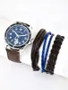 MEN'S BROWN STRAP SPORT WATCH AND BRACELETS SET sold by U.S. Polo Assn.