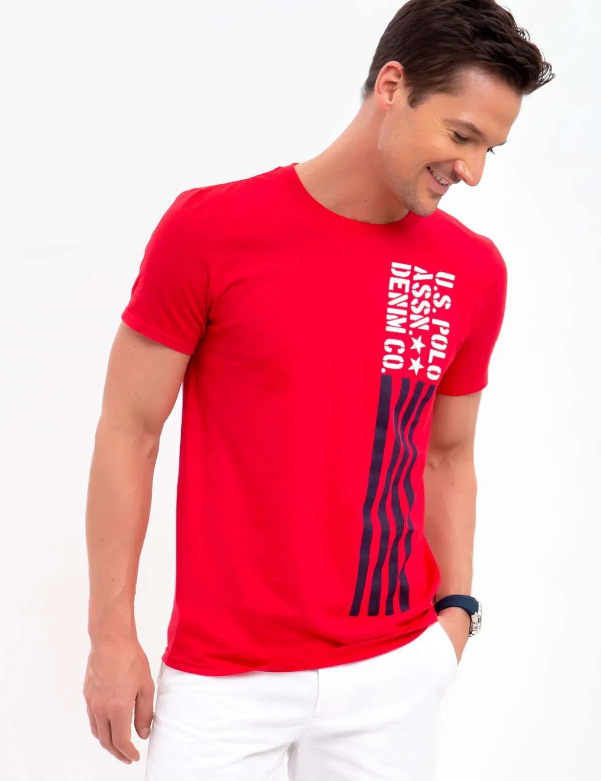 CREW NECK T-SHIRT sold by U.S. Polo Assn.