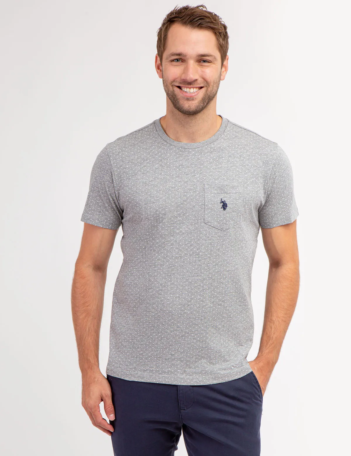 POLKA DOT JERSEY T-SHIRT sold by U.S. Polo Assn. product image thumbnail 5