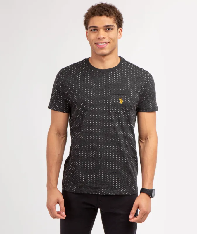 POLKA DOT JERSEY T-SHIRT made by U.S. Polo Assn.