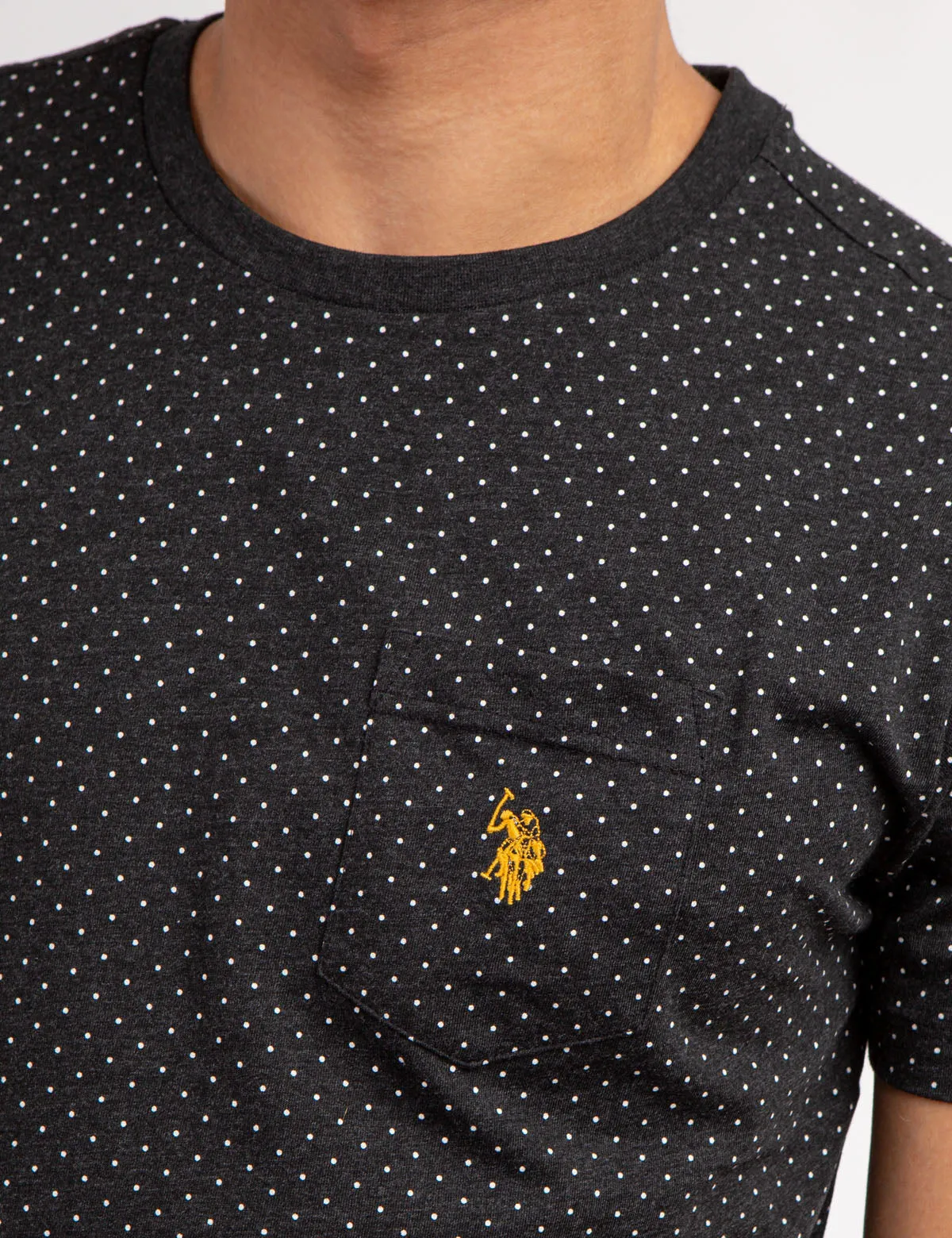 POLKA DOT JERSEY T-SHIRT sold by U.S. Polo Assn. product image thumbnail 2