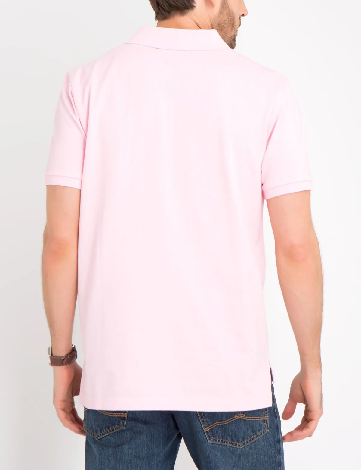 COLORBLOCK STRIPED PIQUE POLO SHIRT sold by U.S. Polo Assn. product image thumbnail 3