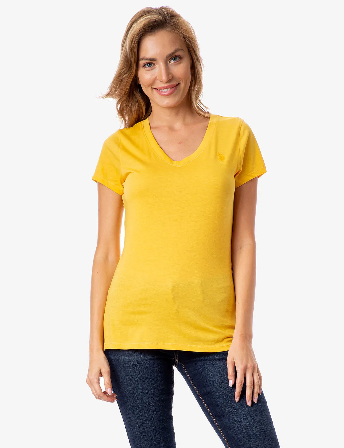V-NECK T-SHIRT sold by U.S. Polo Assn. product image thumbnail 5