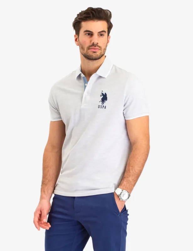 BIRDSEYE SLUB POLO SHIRT sold by U.S. Polo Assn.