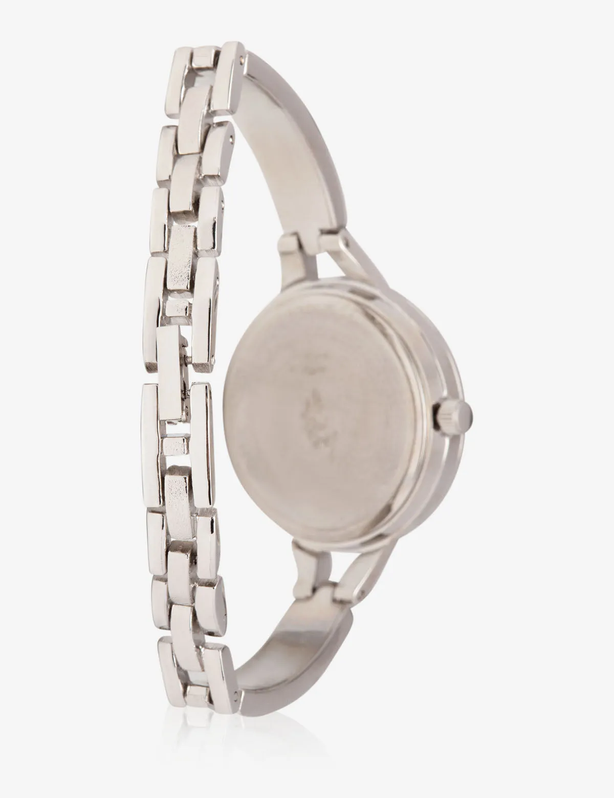 USPA WOMEN'S SILVER & RHINESTONE STUDDED WATCH sold by U.S. Polo Assn. product image thumbnail 2
