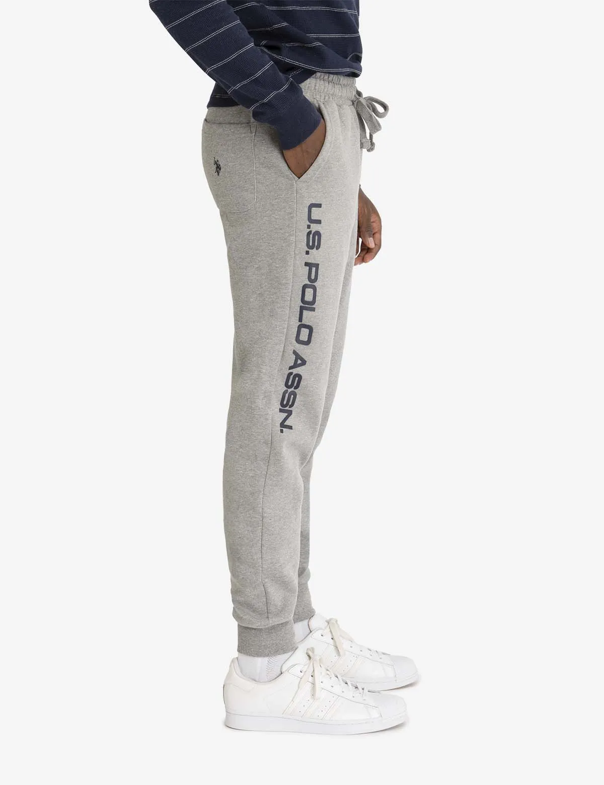 U.S. POLO ASSN. GRAPHIC PRINT FLEECE JOGGER sold by U.S. Polo Assn. product image thumbnail 2