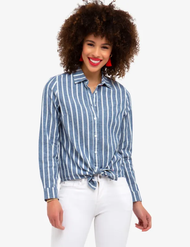 STRETCH CHAMBRAY DENIM SHIRT sold by U.S. Polo Assn.