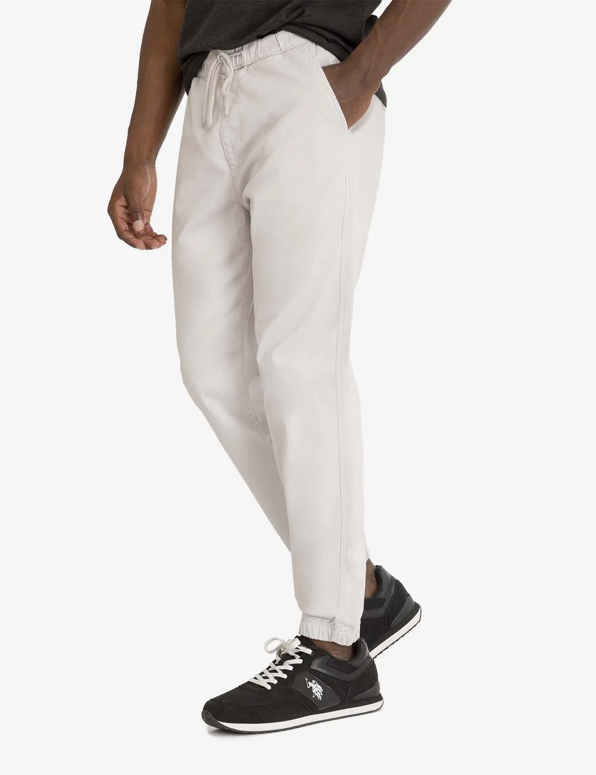 STRETCH TWILL JOGGER sold by U.S. Polo Assn. product image thumbnail 3