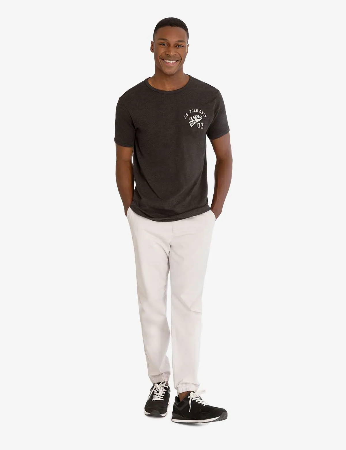 STRETCH TWILL JOGGER sold by U.S. Polo Assn. product image thumbnail 2