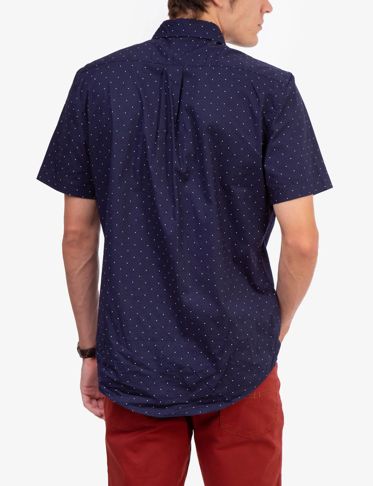 PRINTED POPLIN SHORT SLEEVE SHIRT sold by U.S. Polo Assn. product image thumbnail 4