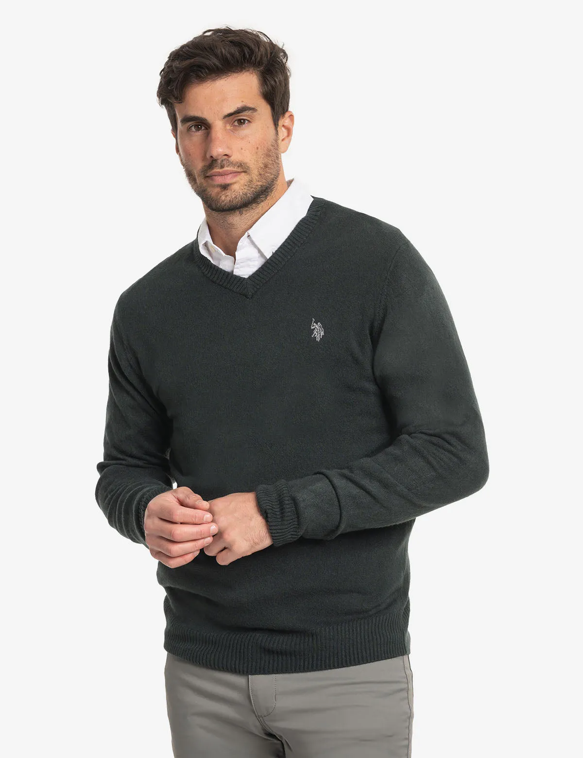 SOFT V-NECK SWEATER sold by U.S. Polo Assn.