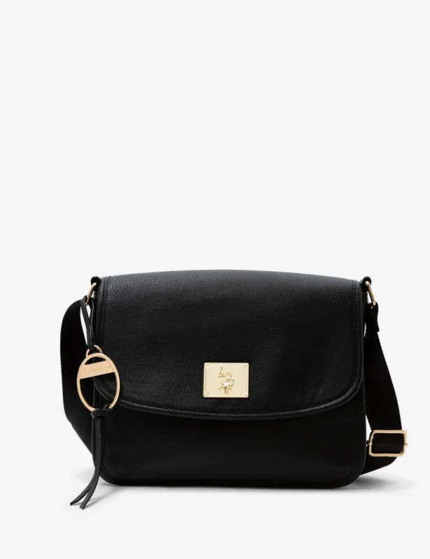 SOLID MESSENGER CROSSBODY BAG sold by U.S. Polo Assn.