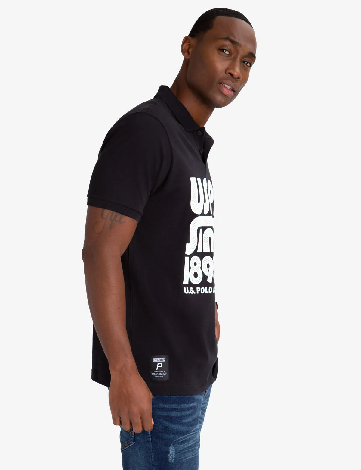 USPA 1890 PRINT POLO SHIRT sold by U.S. Polo Assn. product image thumbnail 2