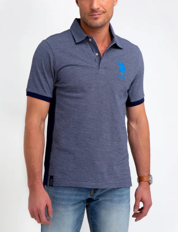 Big Logo Striped Polo Shirt sold by U.S. Polo Assn.