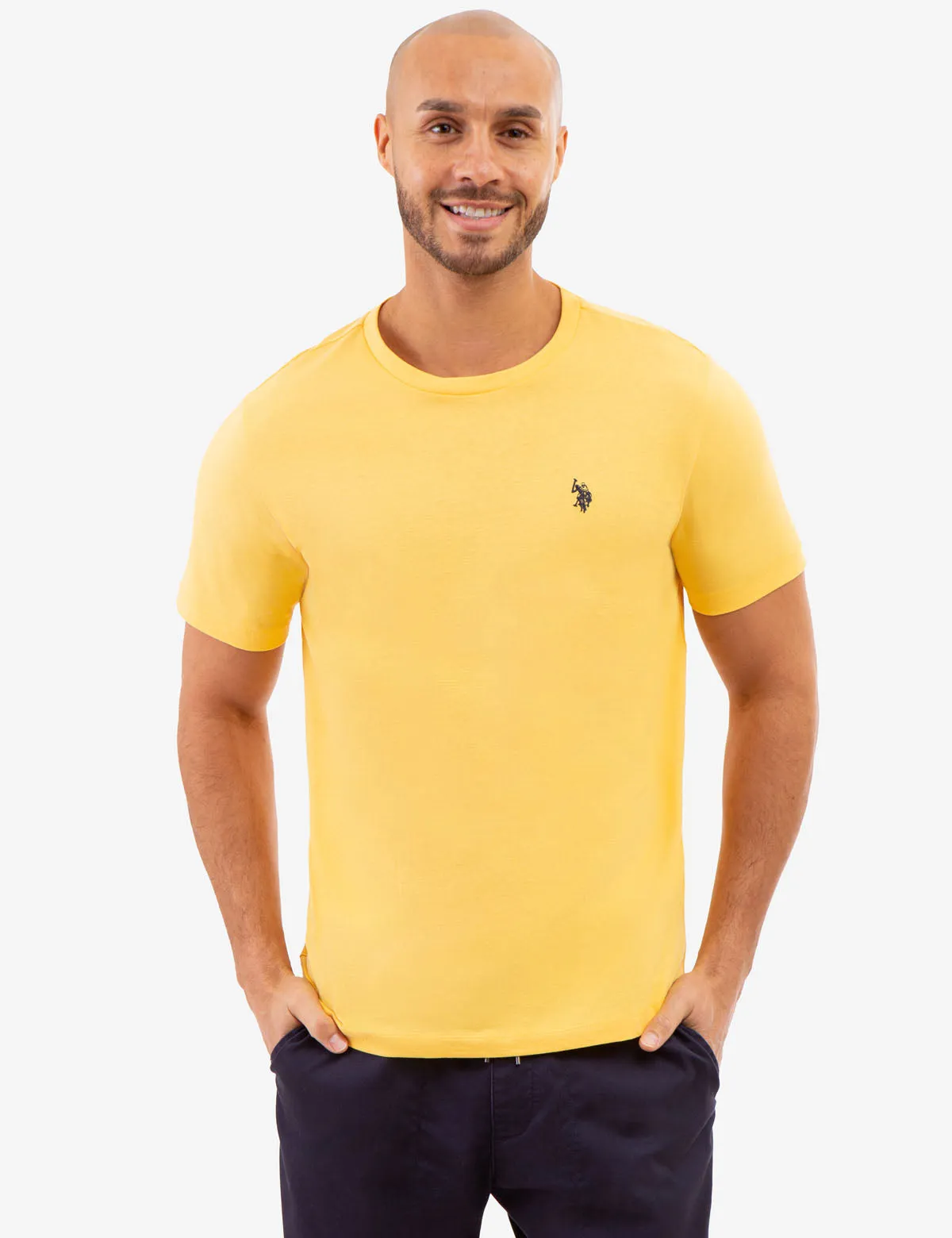 SOLID CREW NECK T-SHIRT sold by U.S. Polo Assn. product image thumbnail 3