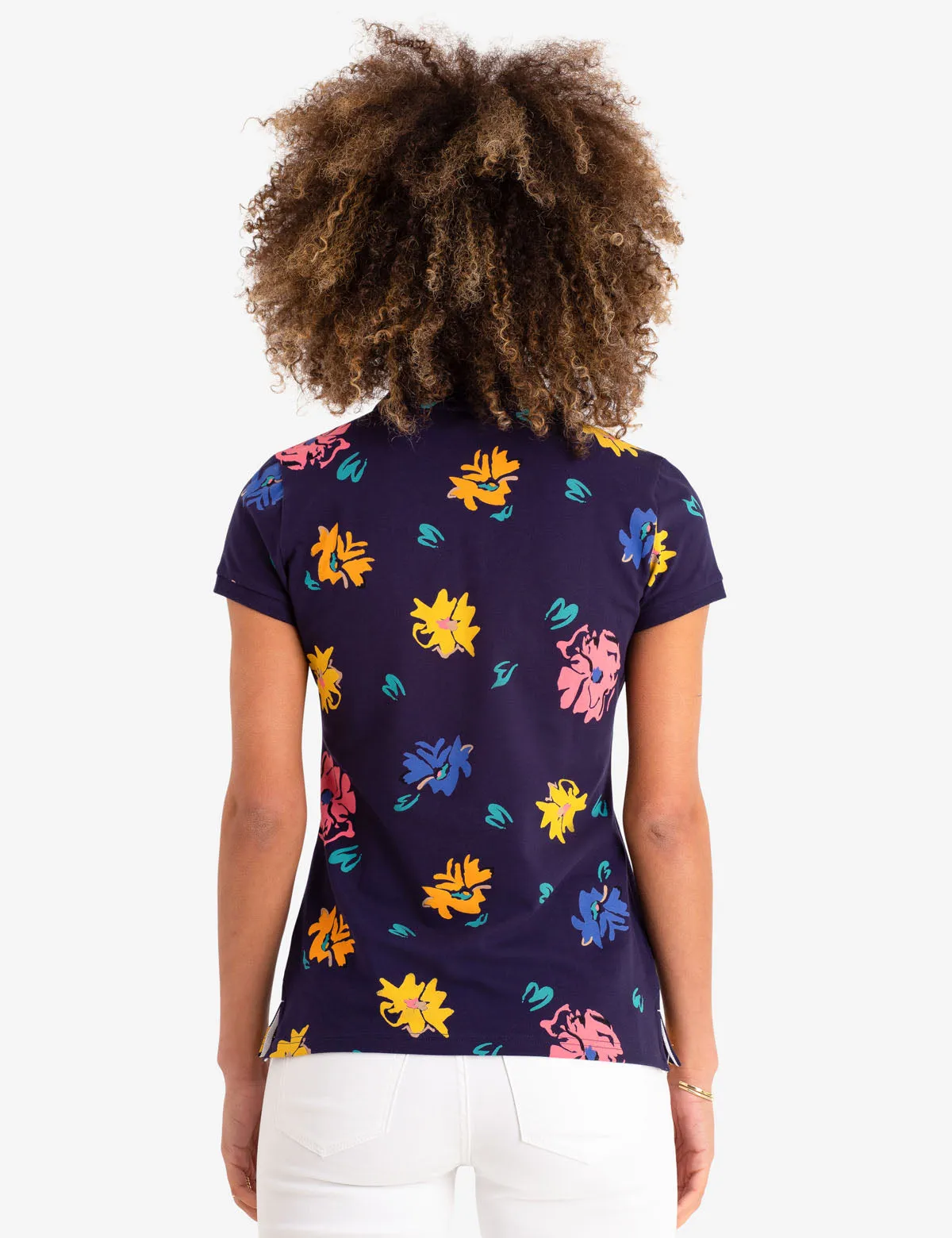 FLORAL PRINT POLO SHIRT sold by U.S. Polo Assn. product image thumbnail 3