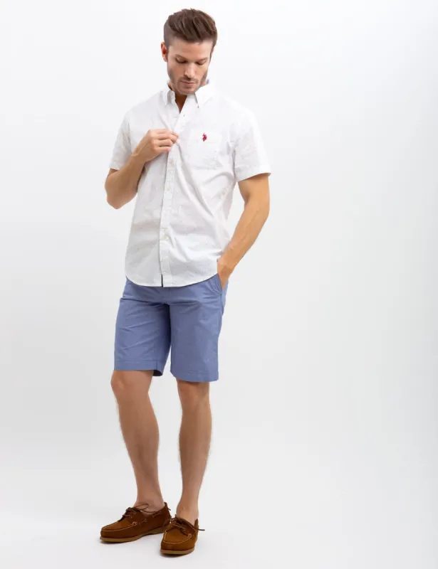 STRETCH SLIM POPLIN SHIRT sold by U.S. Polo Assn.