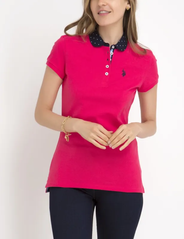 PREMIUM DOT COLLAR POLO SHIRT sold by U.S. Polo Assn.