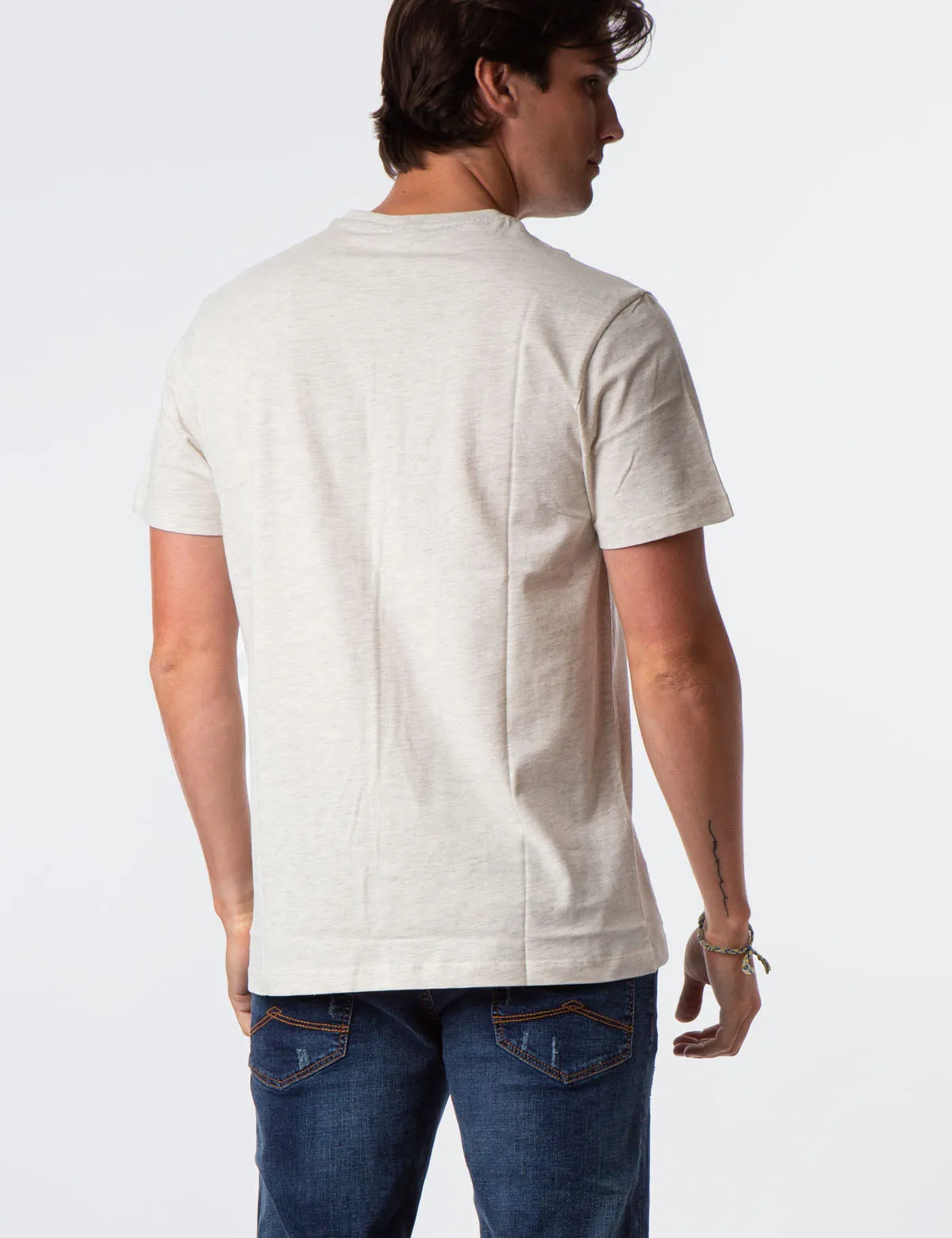 SOLID V-NECK T-SHIRT sold by U.S. Polo Assn. product image thumbnail 4
