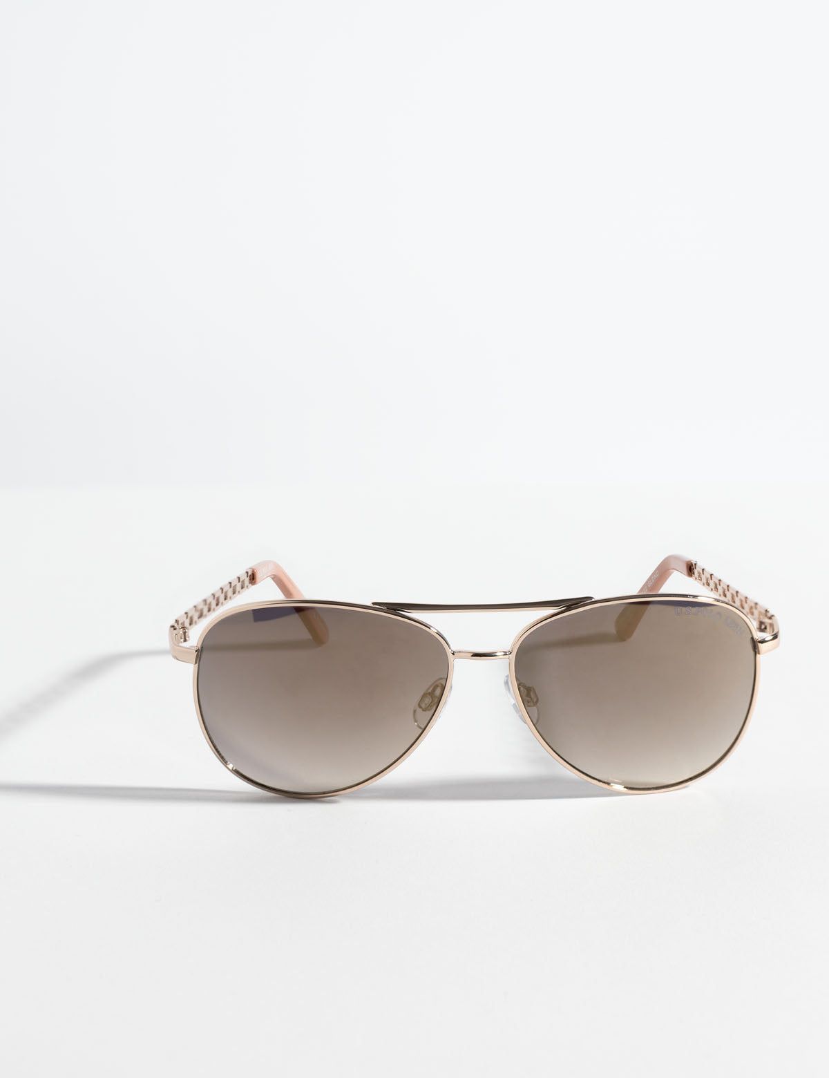 LADIES METAL CHAIN AVIATOR SUNGLASSES sold by U.S. Polo Assn.