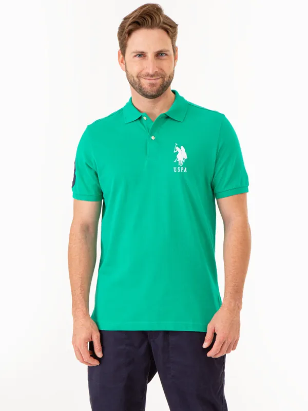 BIG LOGO SOLID POLO SHIRT sold by U.S. Polo Assn.