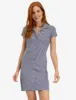 STRIPED BUTTON UP DRESS sold by U.S. Polo Assn.