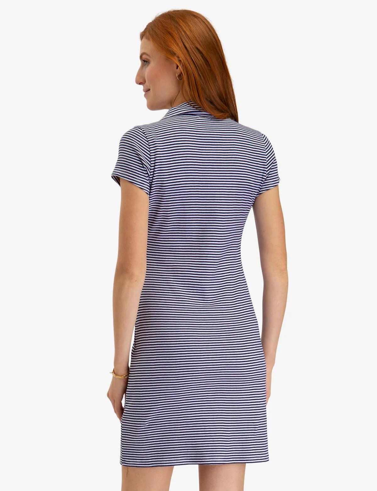 STRIPED BUTTON UP DRESS sold by U.S. Polo Assn. product image thumbnail 3