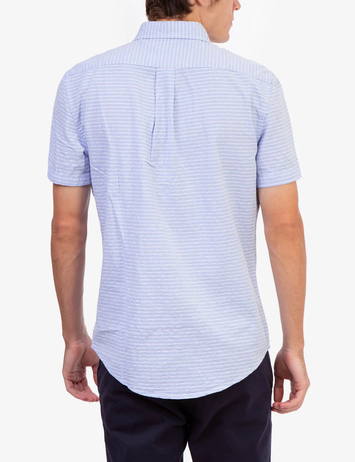 DOBBY HORIZONTAL STRIPE SHIRT sold by U.S. Polo Assn. product image thumbnail 4