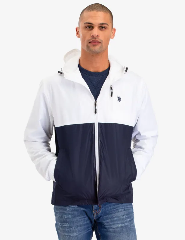 COLORBLOCK WINDBREAKER made by U.S. Polo Assn.