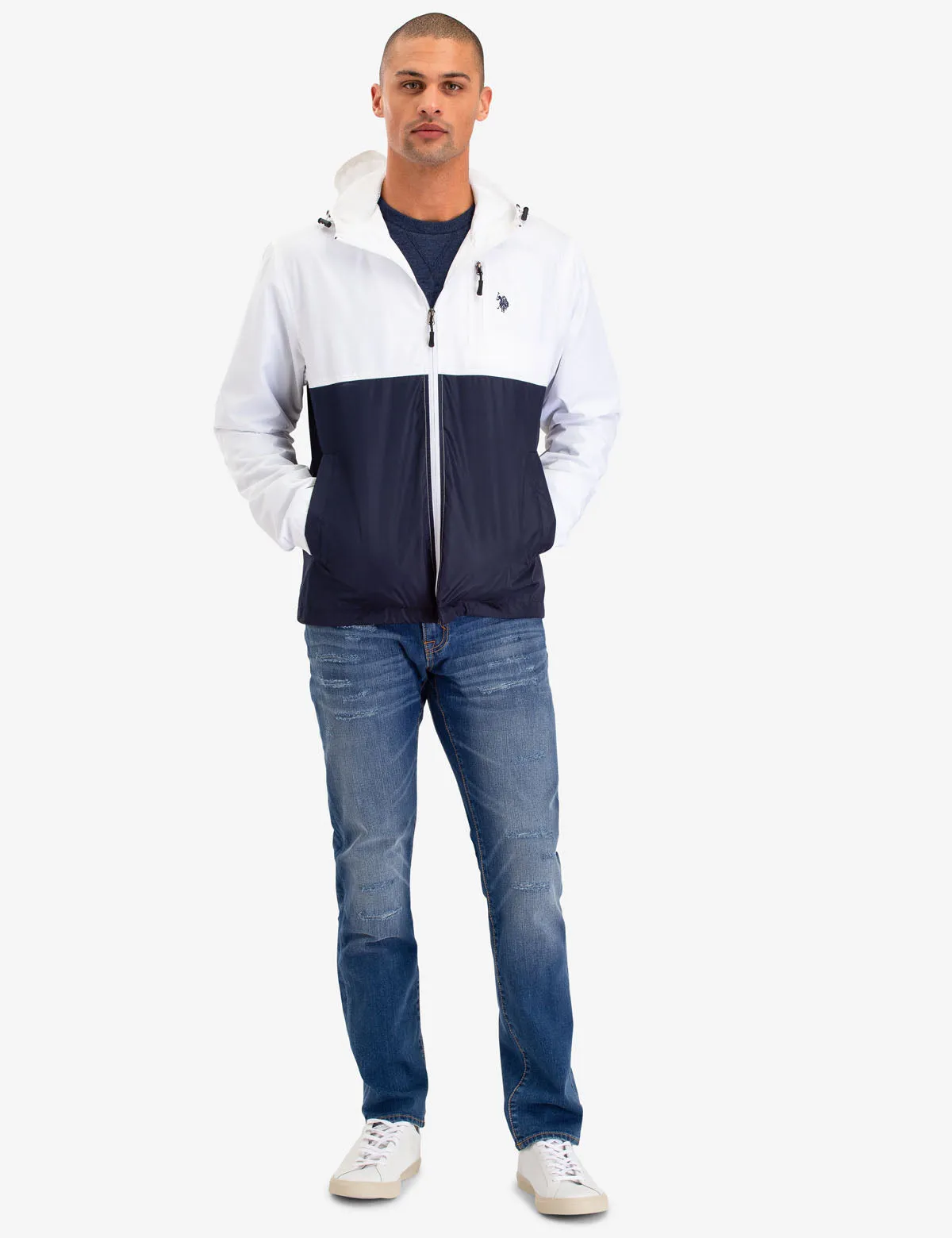 COLORBLOCK WINDBREAKER sold by U.S. Polo Assn. product image thumbnail 2