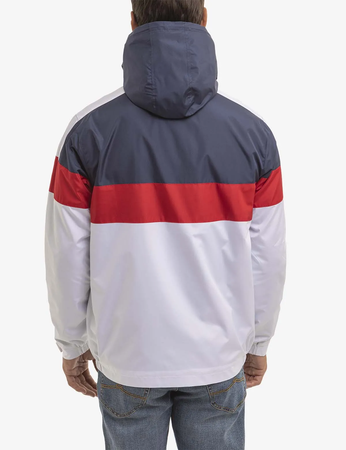 TRICOLOR HOODED WINDBREAKER sold by U.S. Polo Assn. product image thumbnail 5