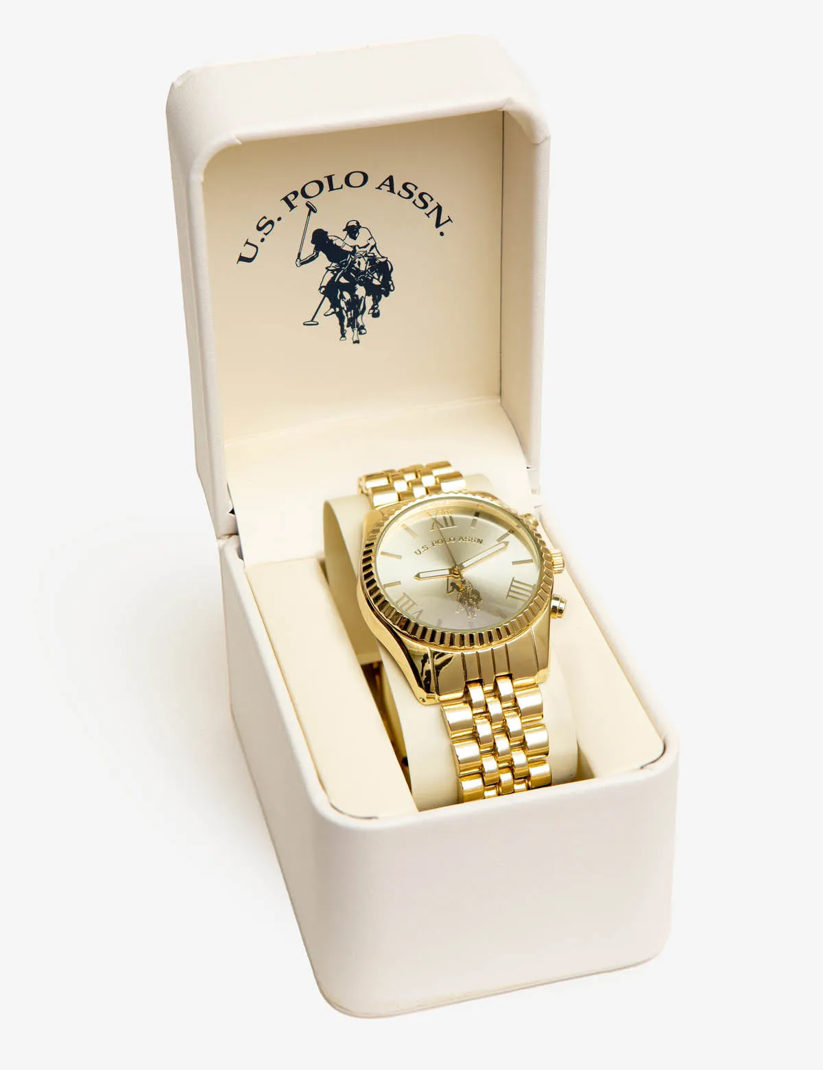 LADIES GOLD LINK WATCH sold by U.S. Polo Assn. product image thumbnail 2