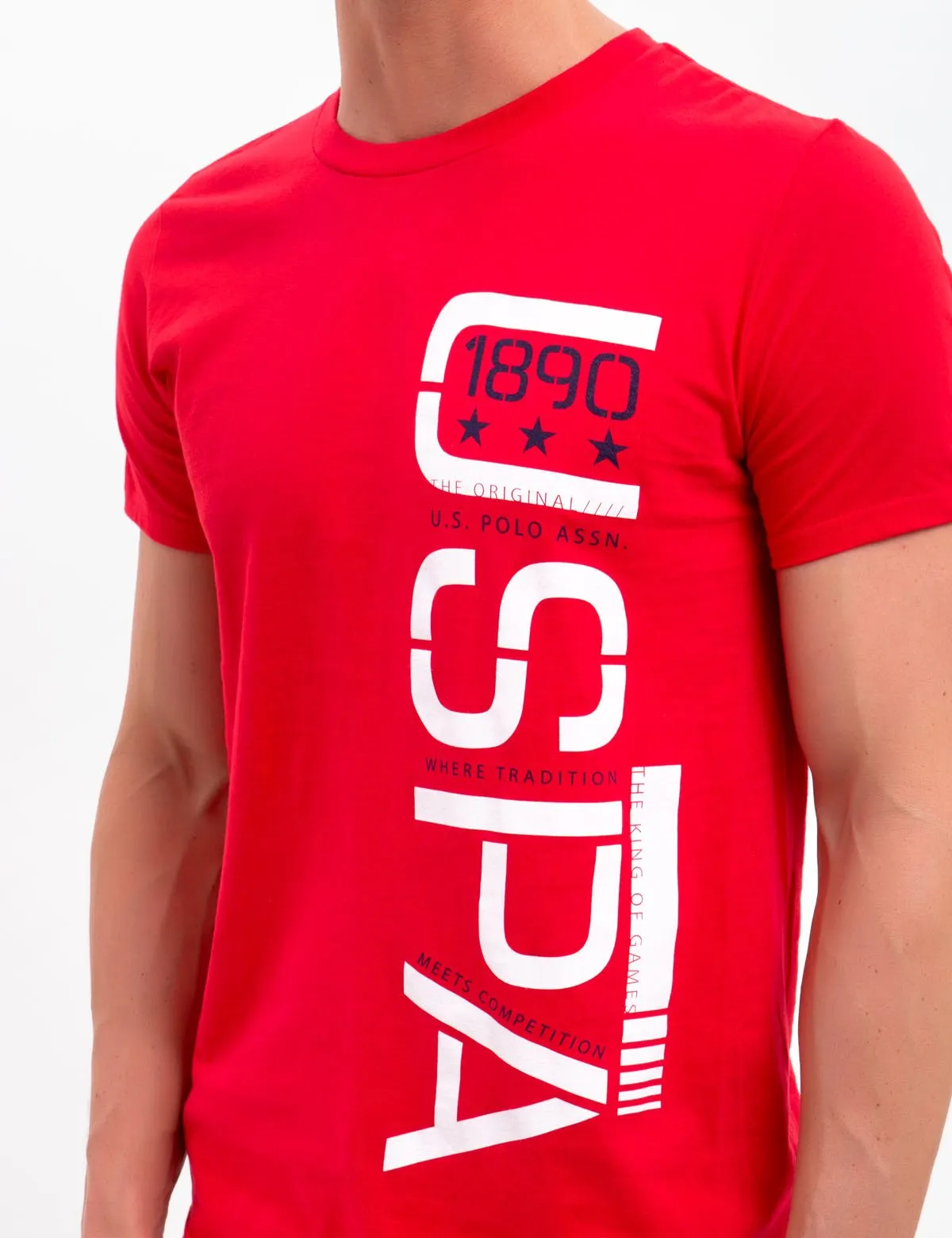 CREW NECK T-SHIRT sold by U.S. Polo Assn. product image thumbnail 2