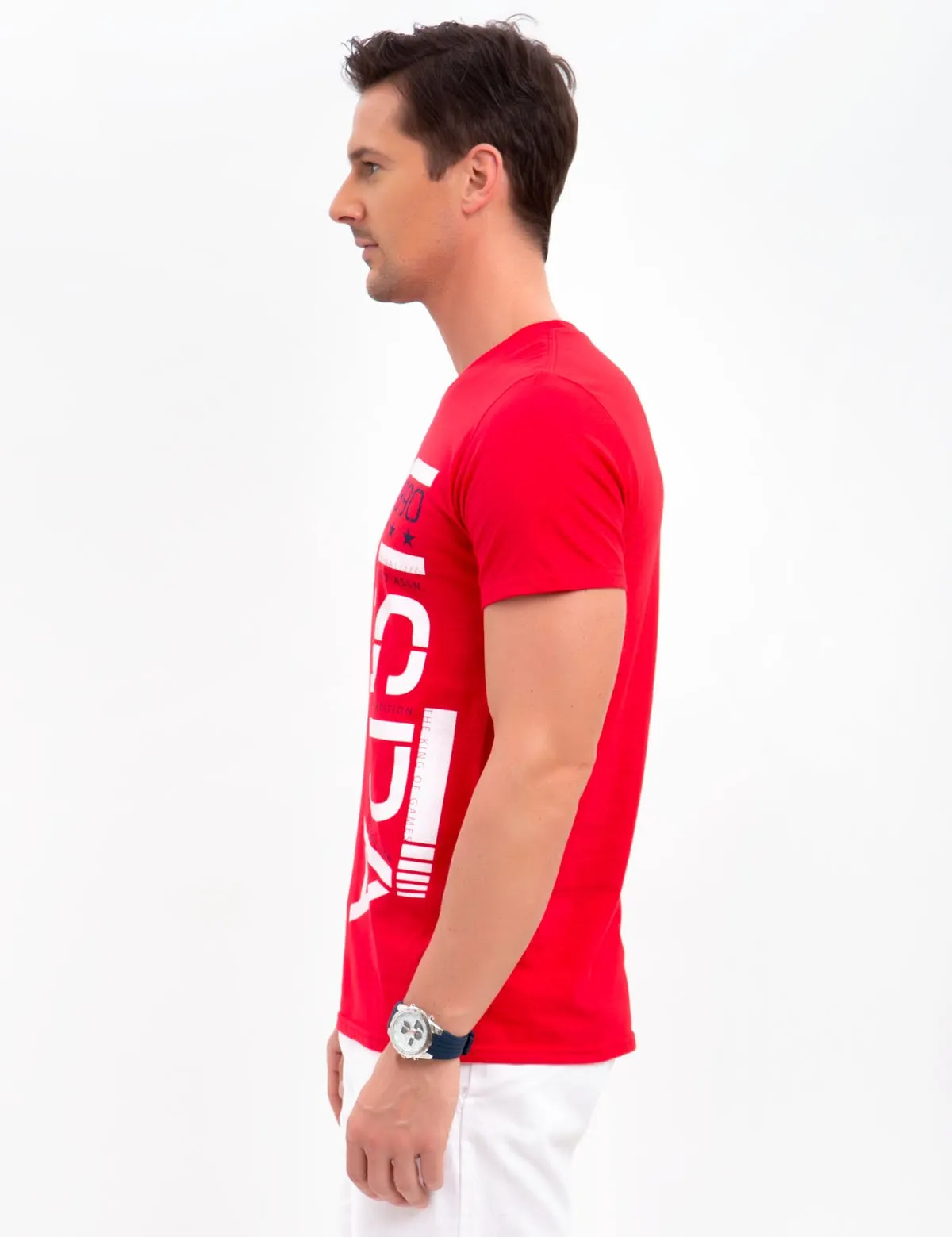 CREW NECK T-SHIRT sold by U.S. Polo Assn. product image thumbnail 4