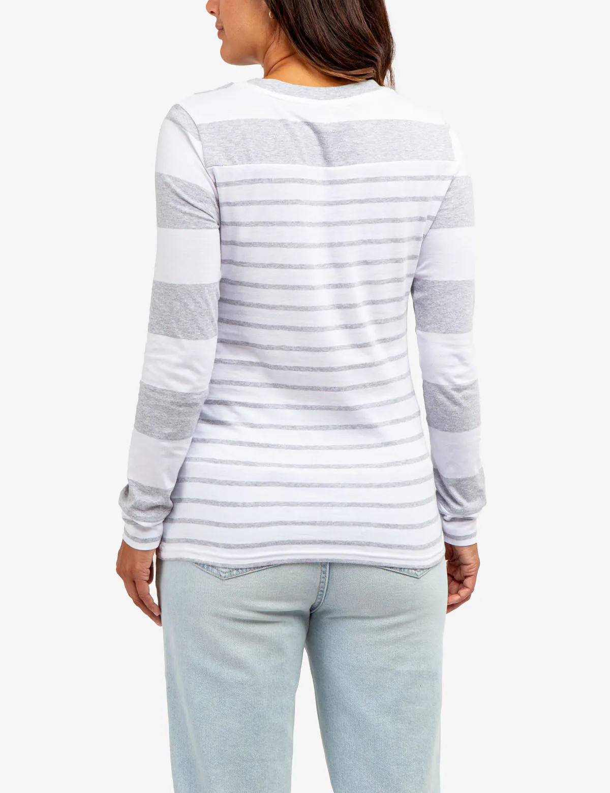 DUAL STRIPE LONG SLEEVE T-SHIRT sold by U.S. Polo Assn. product image thumbnail 4