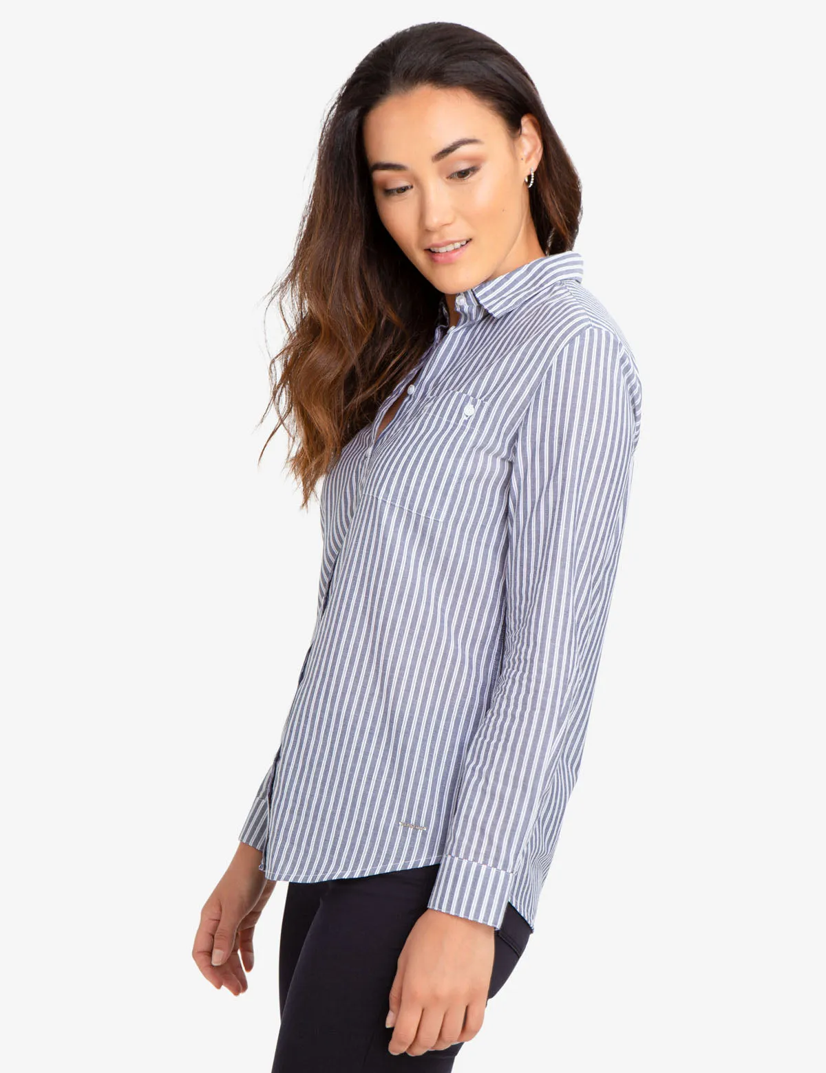 BUTTON POCKET STRIPED SHIRT sold by U.S. Polo Assn. product image thumbnail 2