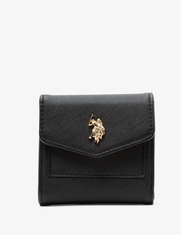 SOLID SMALL FLAP WALLET sold by U.S. Polo Assn.